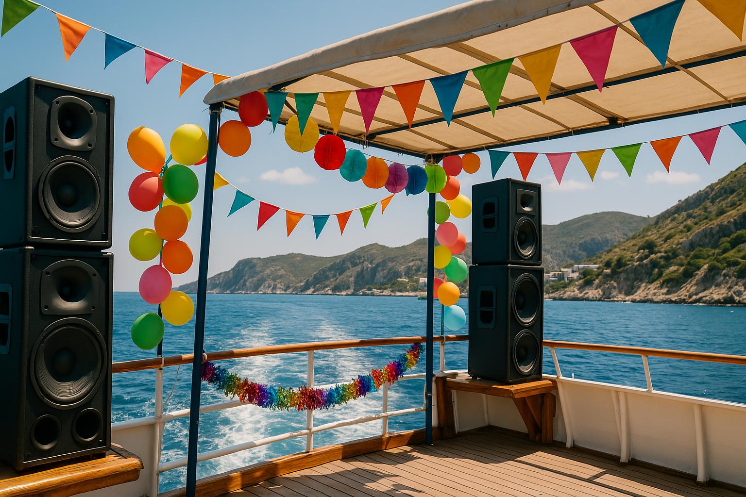 What a Boat Party in Albufeira Typically Involves